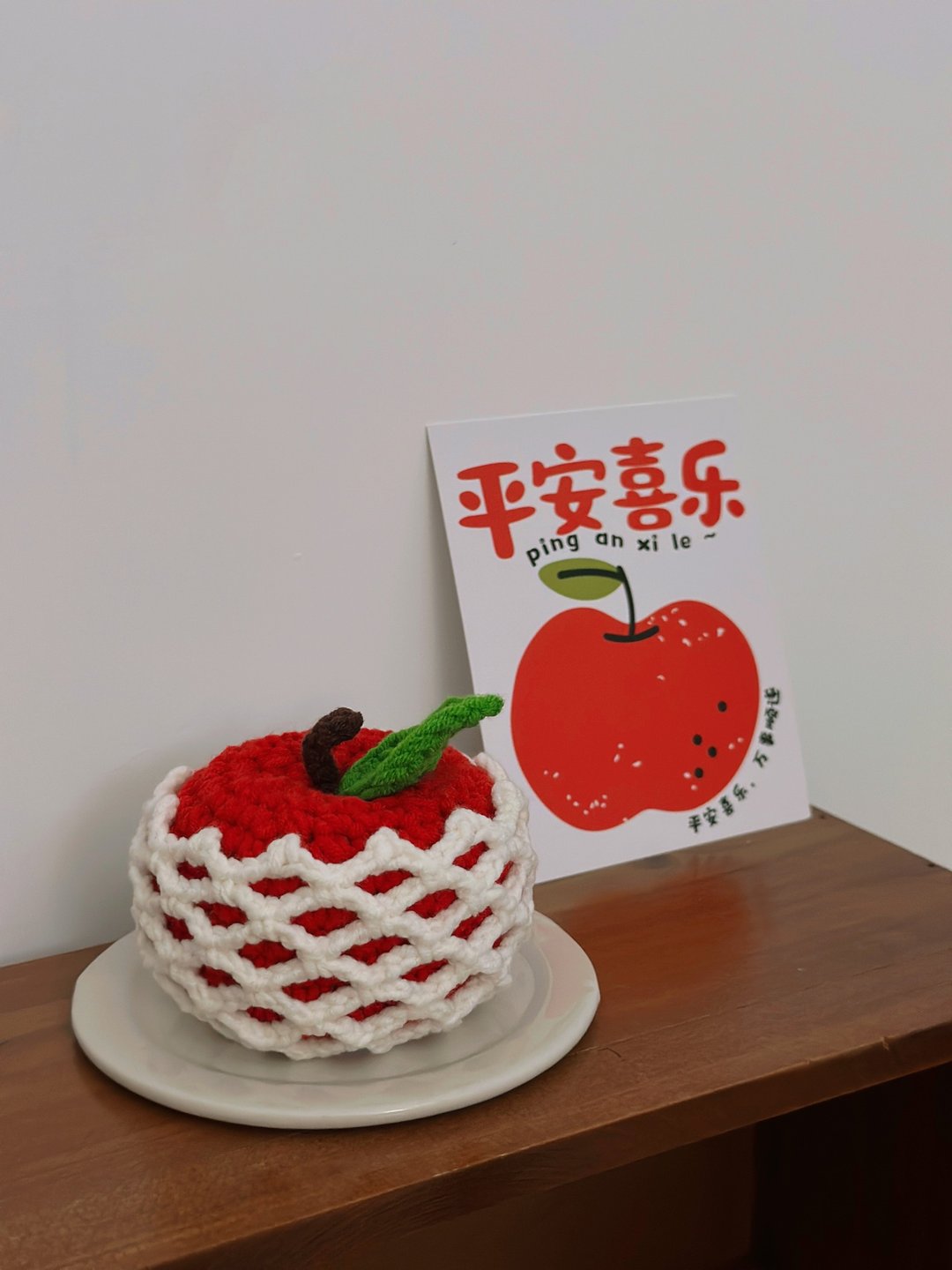 手工钩针水果 复古水果网袋 - 吊饰 - 棉 