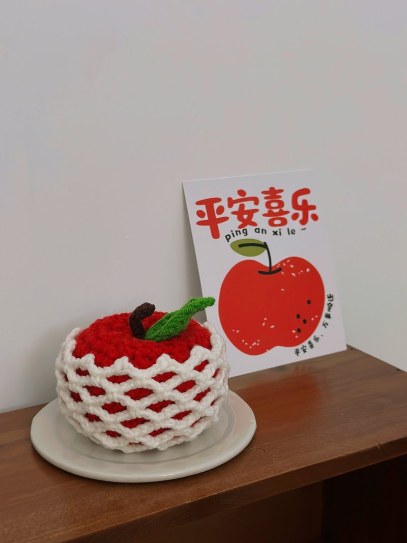 手工钩针水果 复古水果网袋 - 吊饰 - 棉．麻 
