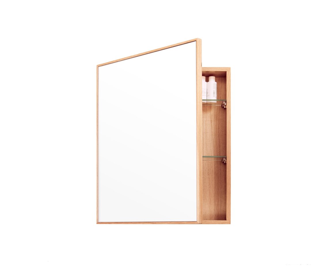 极简550浴镜柜 - 橡木 / Cabinet 550 Slimline - 卫浴用品 - 木头 