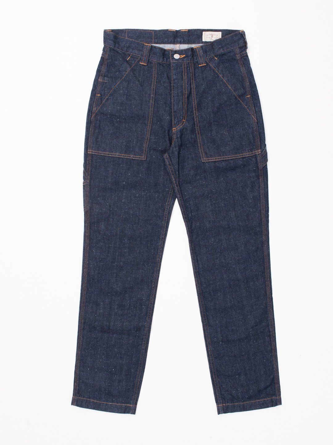 SPLASH CARPENTER PANTS - NEP DENIM - 男士长裤 - 棉 蓝色
