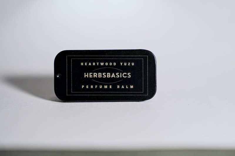 Heartwood Yuzu 柚暖心木 | 手作静谧香膏 办公室疗愈 - 香水/香膏 - 浓缩/萃取物 黑色