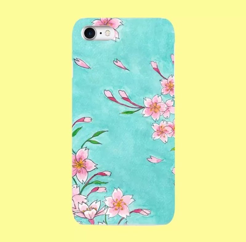さくらスマートフォンケース着物に桜 iPhone８/ iPhone８Plus - 手机壳/手机套 - 塑料 粉红色
