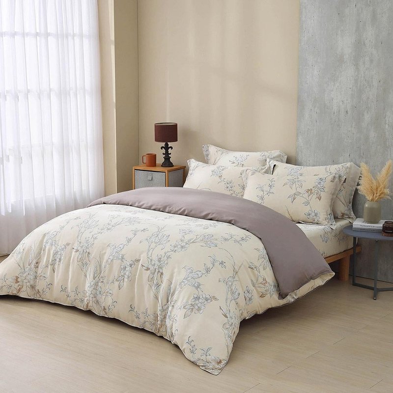 鸿宇 300织天丝 薄被套/两用被套 朱蒂思 - 寝具 - 其他材质 黄色