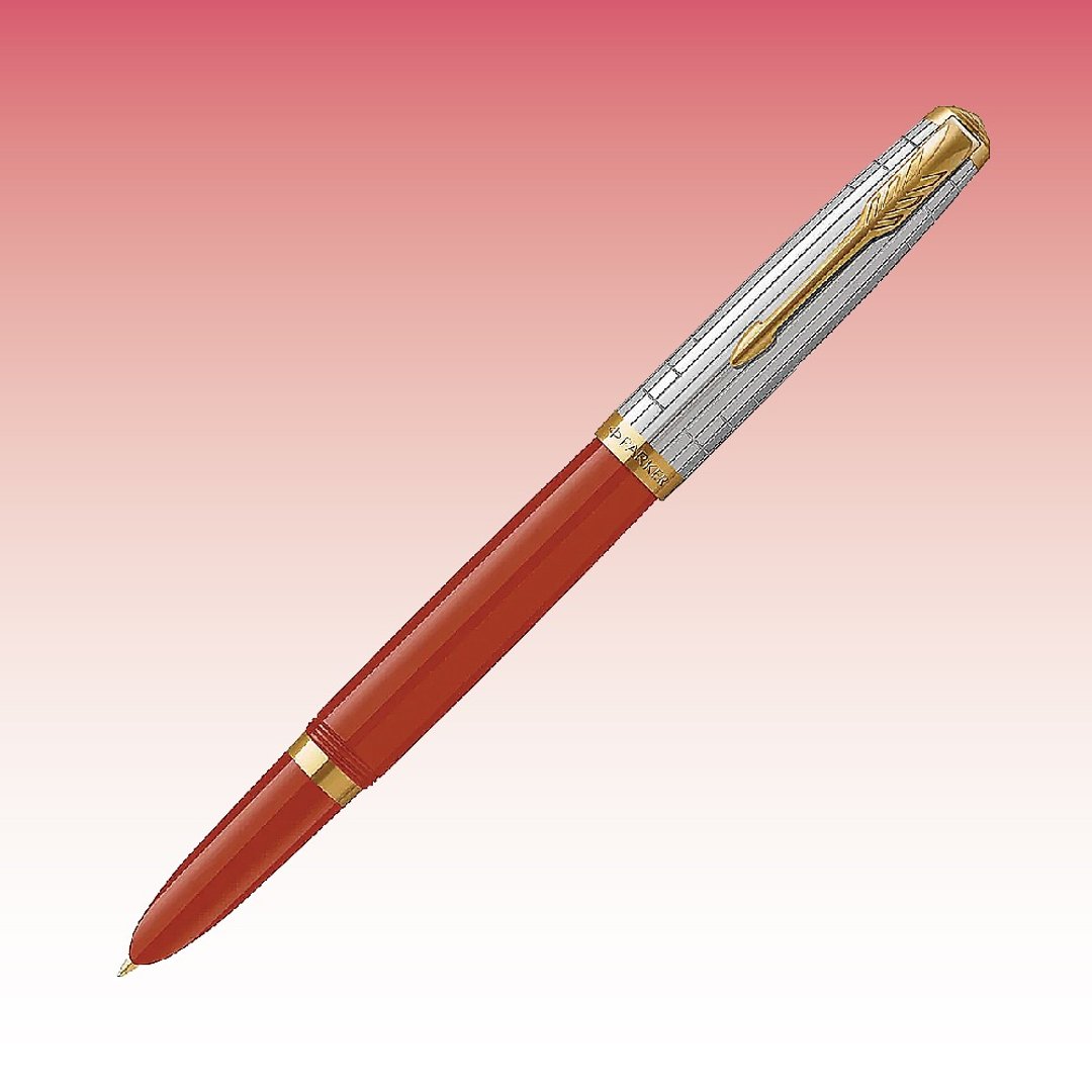 Parker 派克51型 雅致系列狂放红钢笔 - 钢笔 - 其他金属 红色