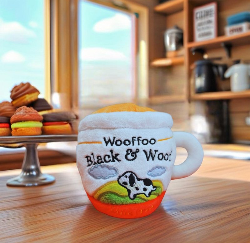 Wooffoo 正宗港式奶茶杯 HK style Milk Tea - 玩具 - 聚酯纤维 红色