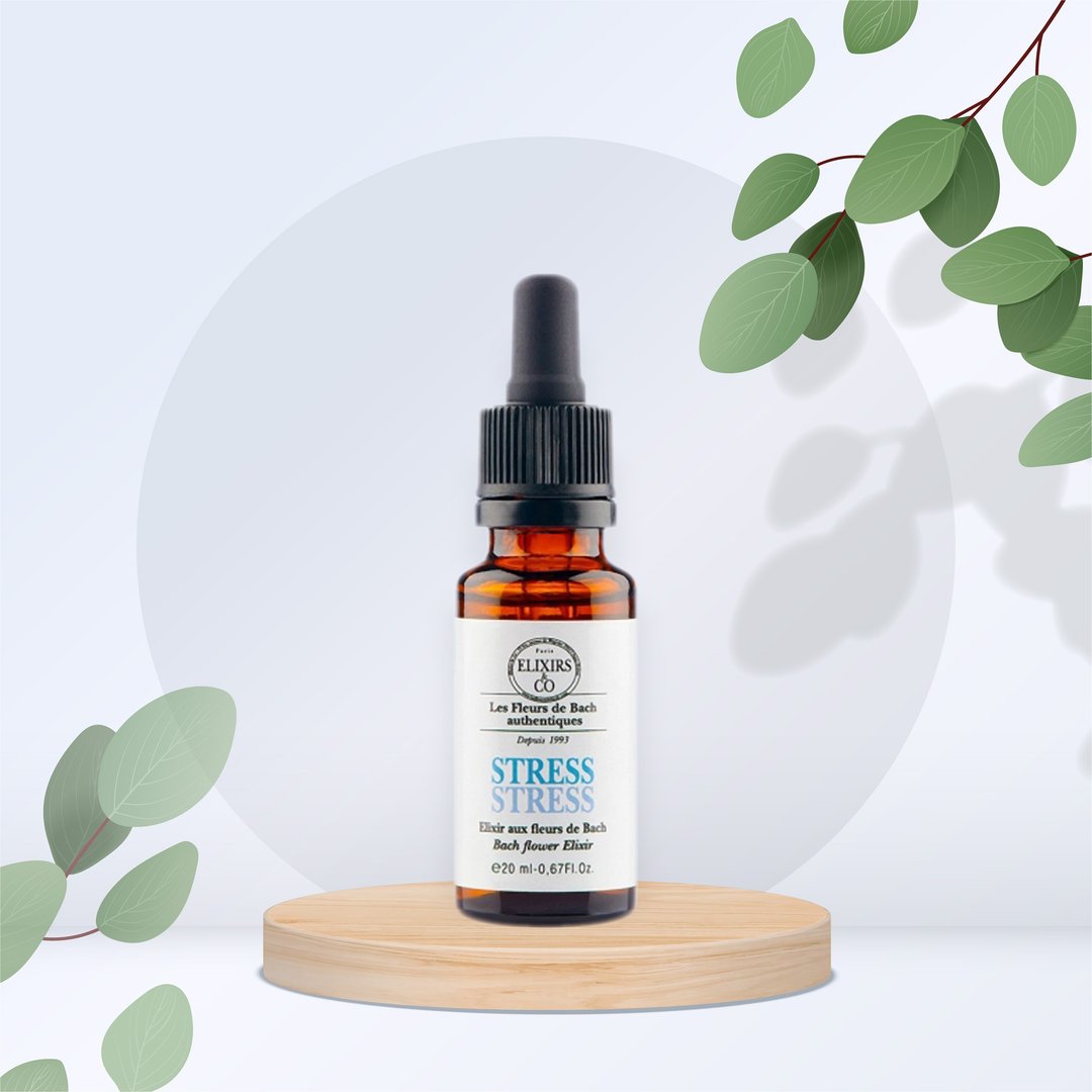 【法国有机巴赫花精】释压放松复方花精 20ml - 其他 - 精油 白色