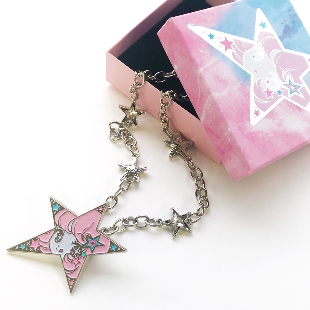 Iconic Star / 两用项链 - 项链 - 其他金属 多色