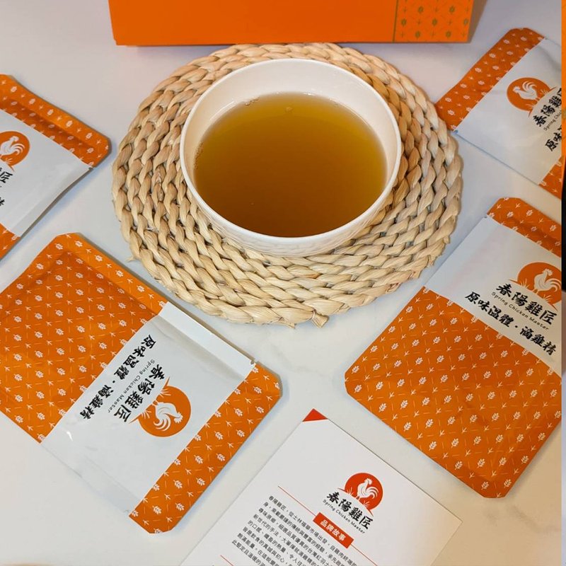 【春阳鸡匠】环保包科技原味温体滴鸡精50入(60ml*50入)(常温) - 健康/养生 - 新鲜食材 橘色