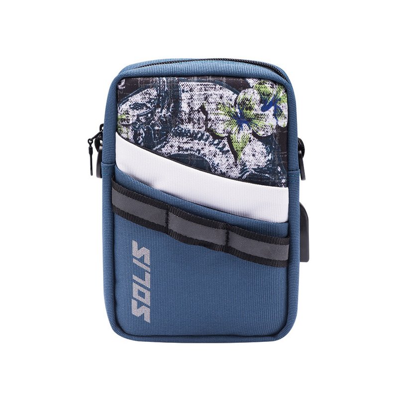 【福利品出清】Solis反光骷髅系列随身包-松洋绿  (无附长背带) - 侧背包/斜挎包 - 聚酯纤维 