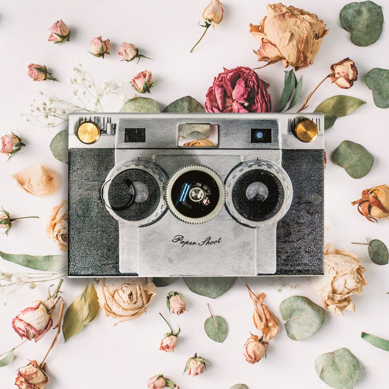 Paper Shoot 纸可拍 复古相机 - 1953R(800万像素) - 相机 - 纸 银色