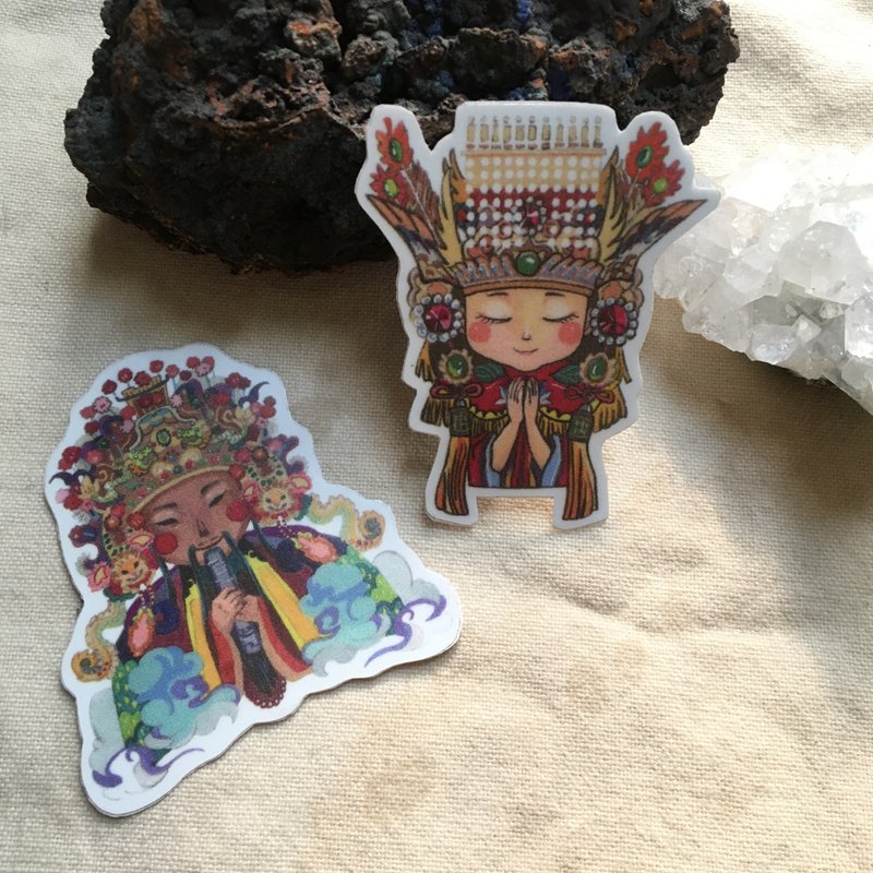 【防水贴纸】QQ小神明 - 贴纸 - 防水材质 