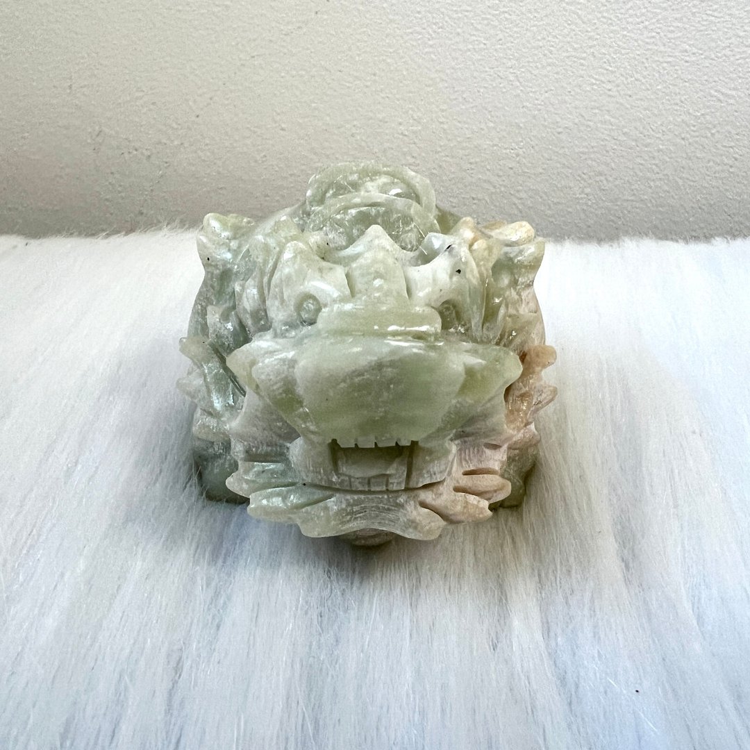 方解石龙龟 | 水晶 | 水晶龙龟 | 水晶摆件 - 摆饰 - 水晶 绿色