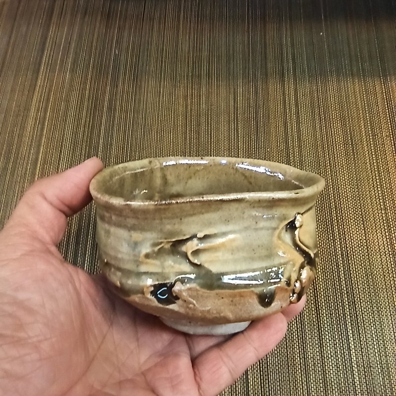 柴烧青瓷茶碗 - 茶具/茶杯 - 陶 绿色