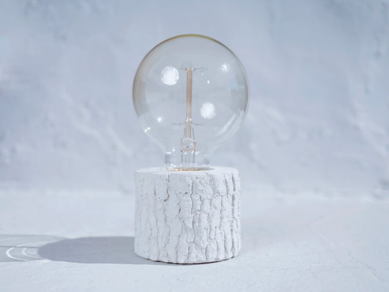 萤火虫《once upon a time*木纹水泥灯座》 - 灯具/灯饰 - 水泥 灰色