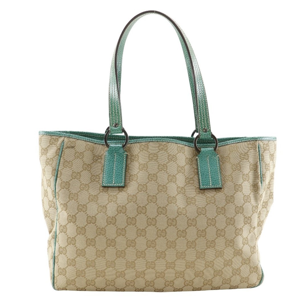 【日本直送】Gucci GUCCI 托特包 113017 GG 帆布 米色/绿色 女性【二手】 - 手提包/手提袋 - 其他人造纤维 咖啡色