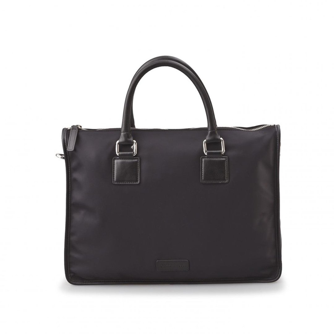 CERRUTI 1881 限量2折 意大利顶级公文包/肩背包 全新专柜展示品 - 公文包/医生包 - 尼龙 黑色