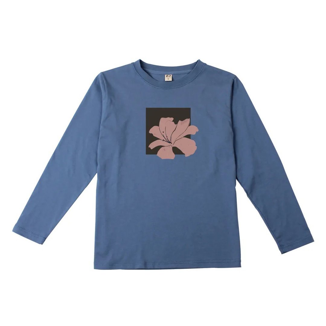 【秋刻】长T/女上衣/男上衣/T-Shirt - 女装 T 恤 - 棉 白色
