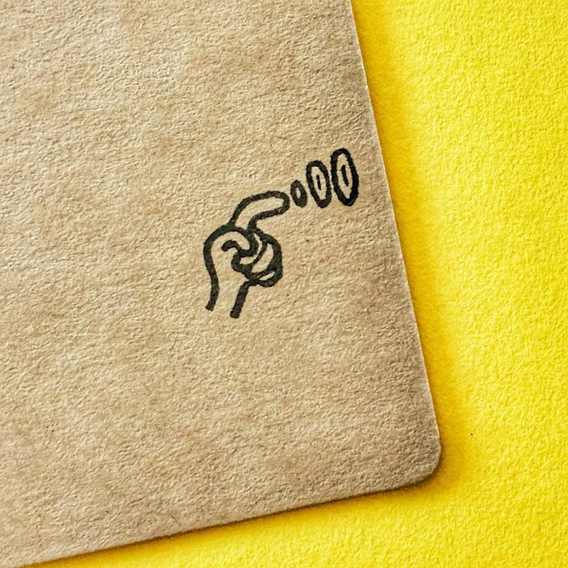 Hypnosis ・ rubber stamp・ 20mm series - 印章/印台 - 橡胶 白色
