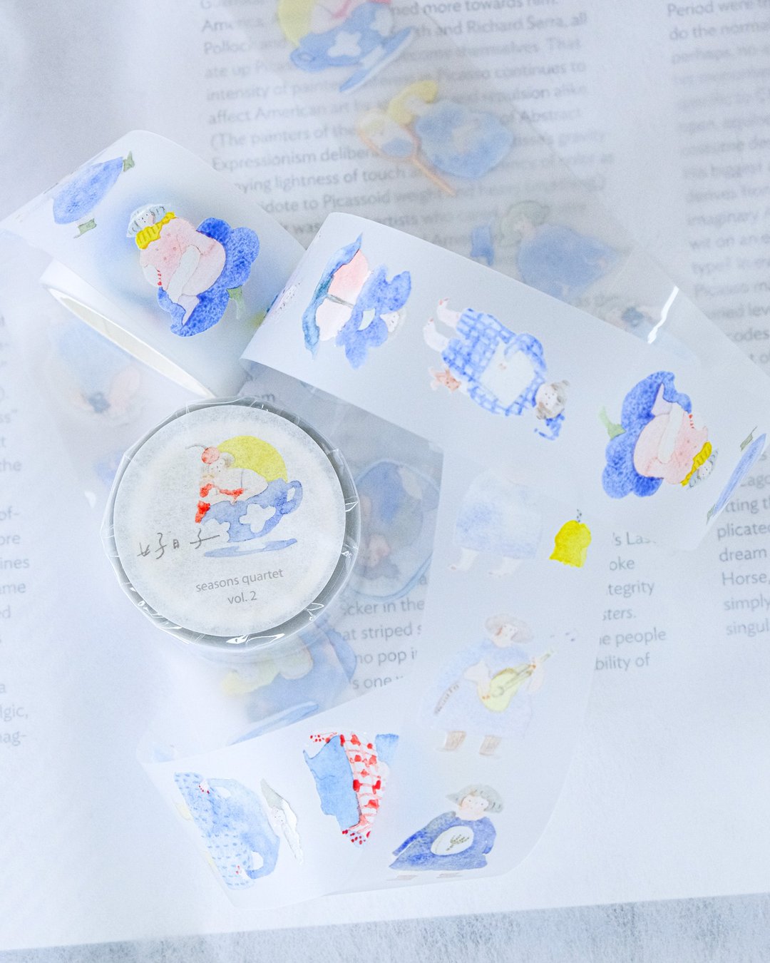 好日子 vol.2 - PET 纸胶带 | 3cm x 5m - 贴纸 - 纸 