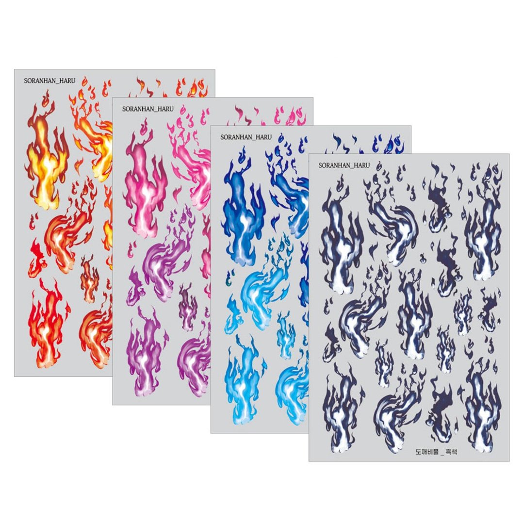 Will-O'-The-Wisp MINI - White Printed PET (soranhan haru) - 贴纸 - 纸 