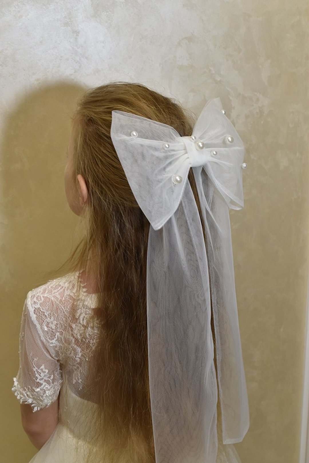 Bow clip, hair accessory. - 领带/领带夹 - 其他材质 多色