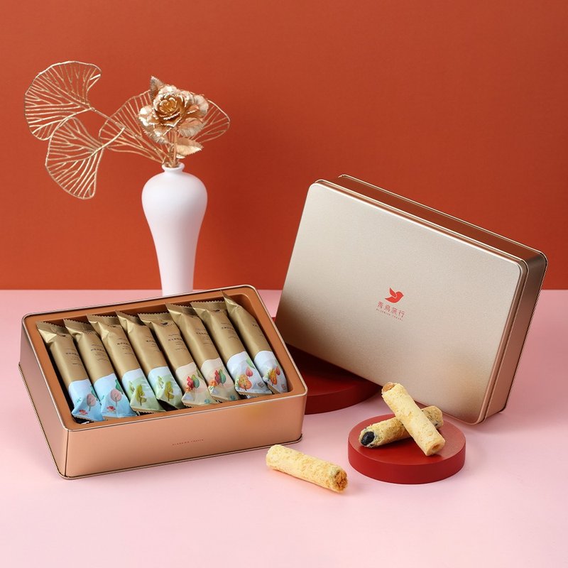 青鸟旅行 综合甜咸蛋卷礼盒 16入 - 零食/点心 - 新鲜食材 