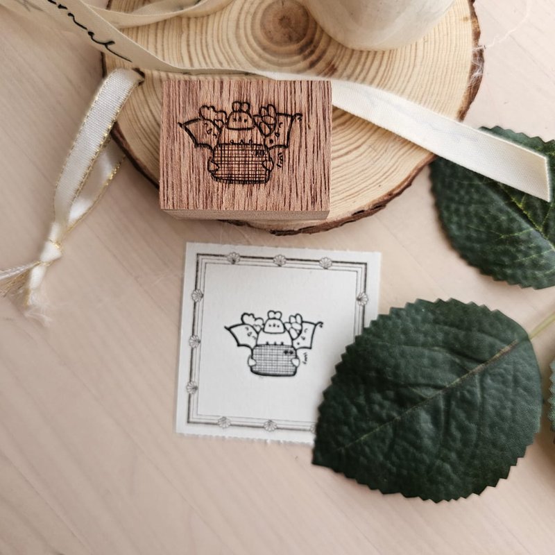 合照印章 - 印章/印台 - 木头 咖啡色