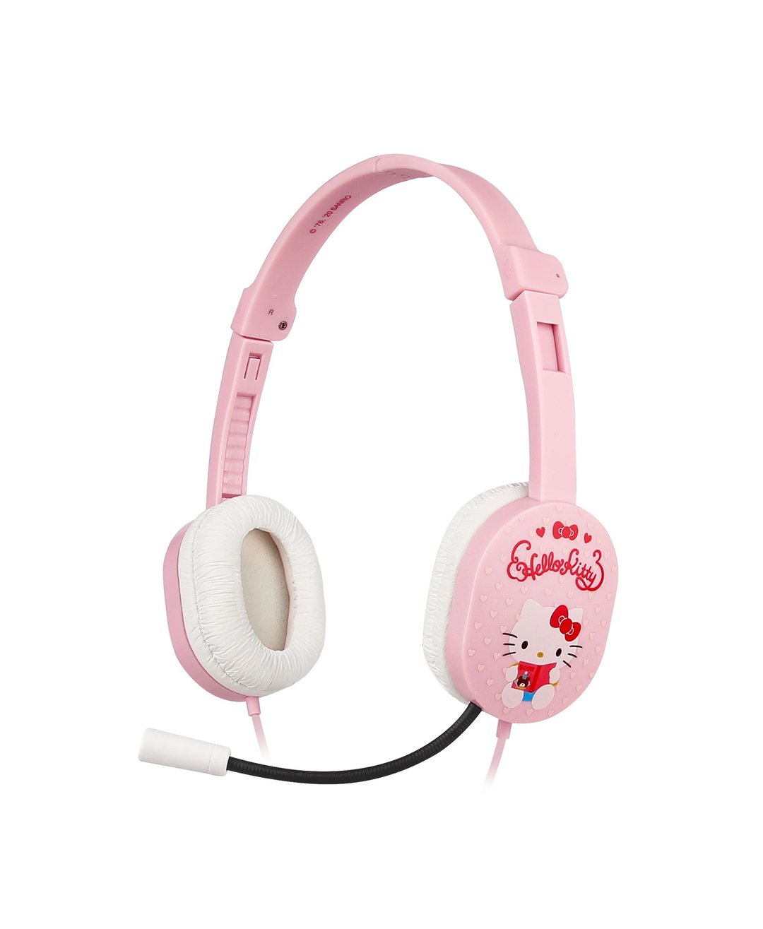 儿童电脑立体声耳机 - Hello Kitty - 耳机 - 塑料 粉红色