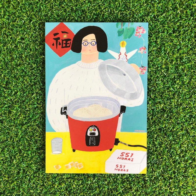 在大阪买的伴手礼 - 卡片/明信片 - 纸 蓝色
