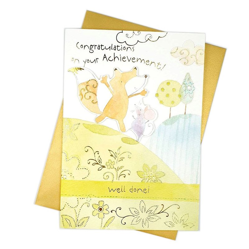 恭喜你达到成就【Ling Design卡片-毕业季】 - 卡片/明信片 - 纸 多色