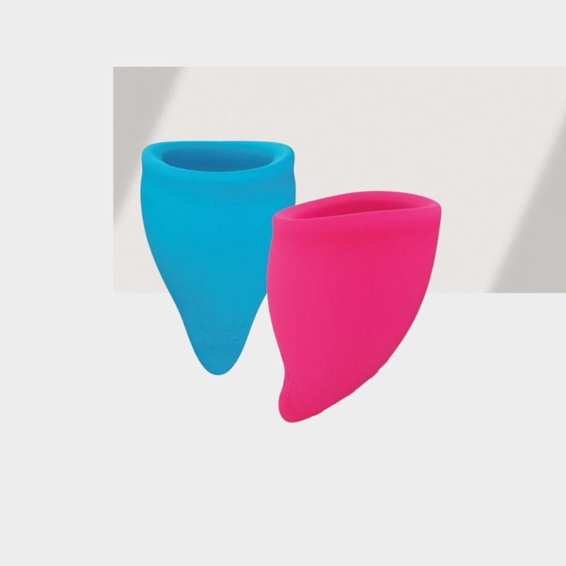 初学者必备月经杯 Fun Cup 孖装 - Size A - 生理用品 - 硅胶 多色