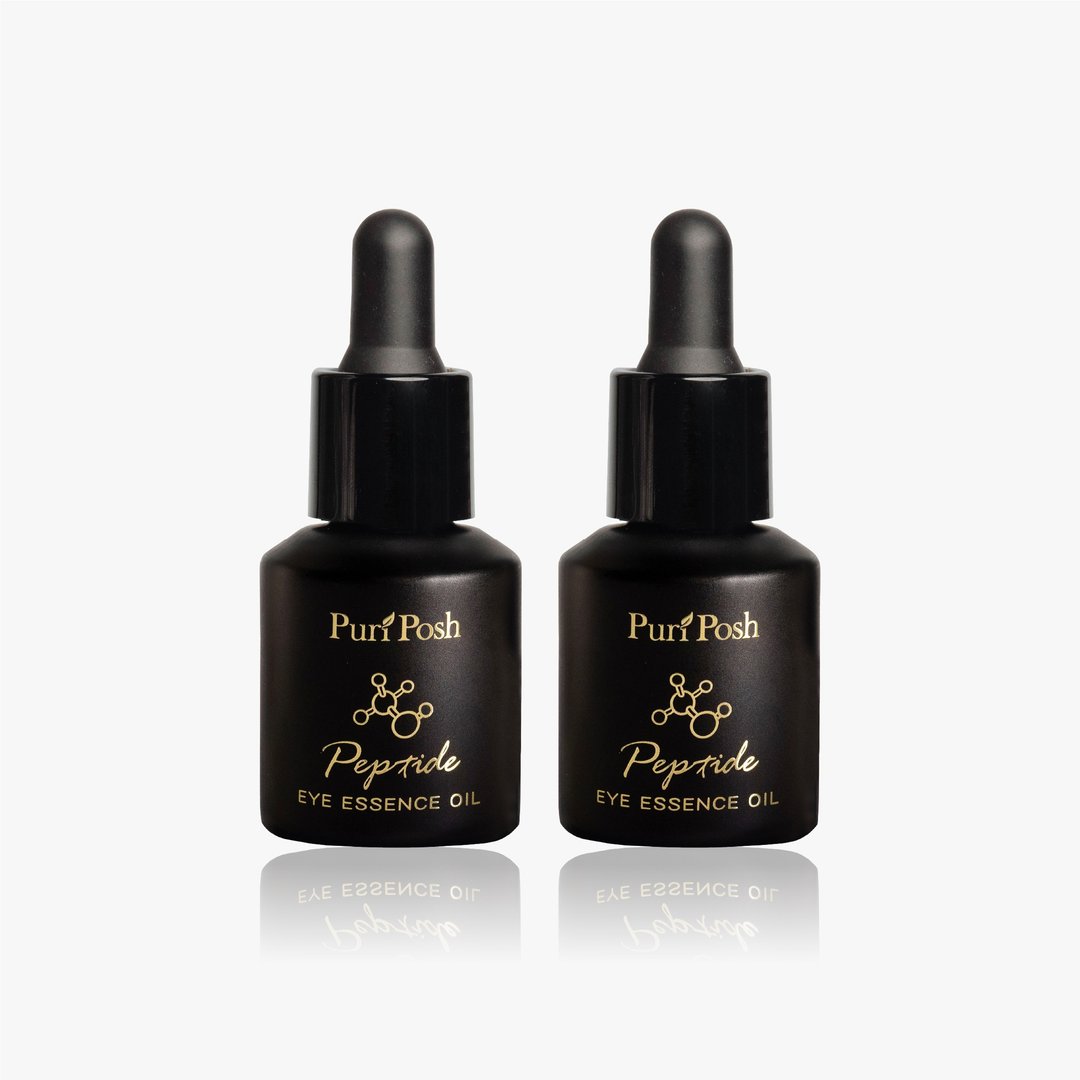 PP 晶肽亮眼精华油 2 入组 - 专利复合胜肽 眼周暗沈细纹 全脸可用 - 精华液/安瓶 - 其他材质 透明