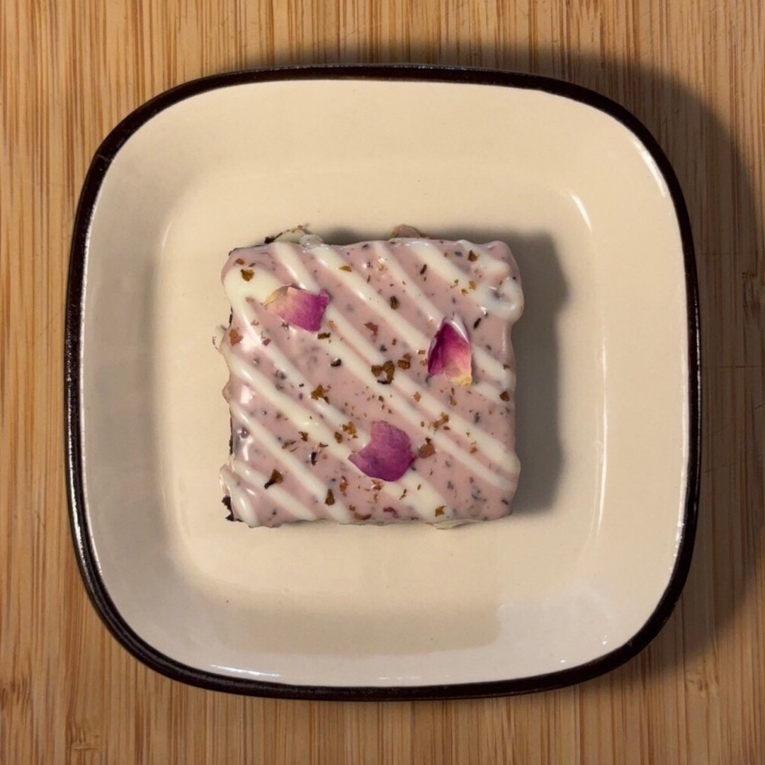 玫瑰黑熊布朗尼 - 蛋糕/甜点 - 新鲜食材 多色