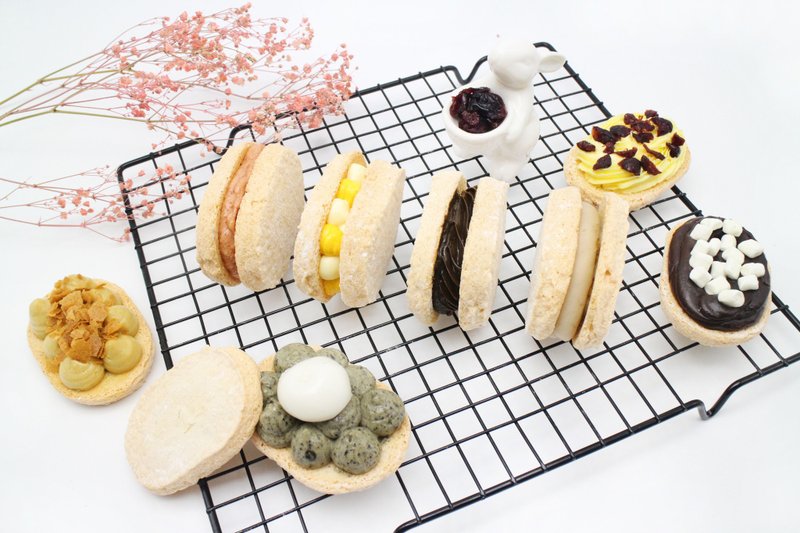 【双11折扣】达克瓦兹/法式甜点/送礼首选/酥松厚馅/十款口味 - 蛋糕/甜点 - 新鲜食材 金色