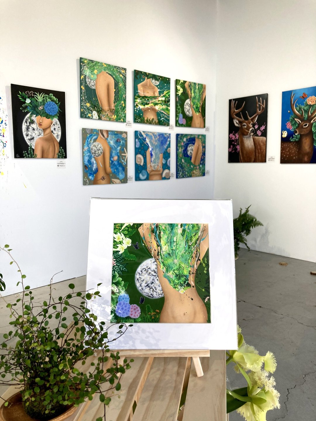 与大地母亲共振 l 艺术微喷 l 限量版画 Giclée Art Prints - 海报/装饰画/版画 - 纸 多色