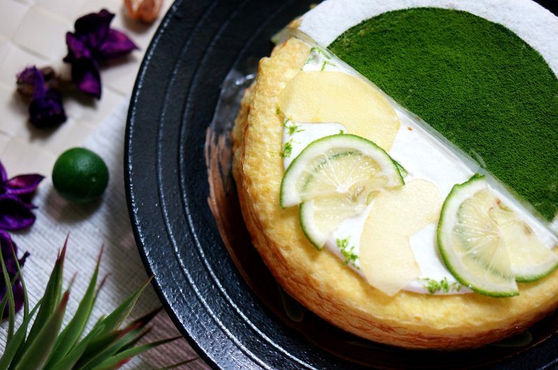 柠檬苹果与抹茶拼盘 - 蛋糕/甜点 - 新鲜食材 