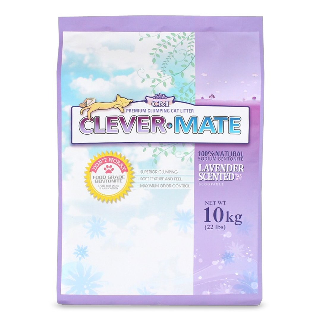 【韩国Blackhole® 】CEVER-MATE®认定可作为过滤葡萄酒添加的猫砂-典雅薰衣草(10公斤) - 清洁/美容 - 其他材质 蓝色