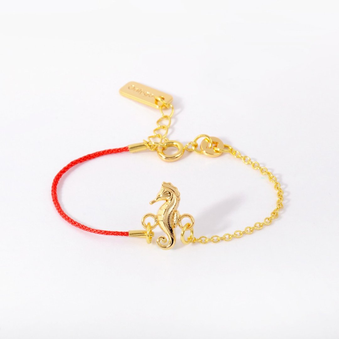 Lucky Bracelet 动物系列幸运手链 / 海马 - 手链/手环 - 其他金属 金色