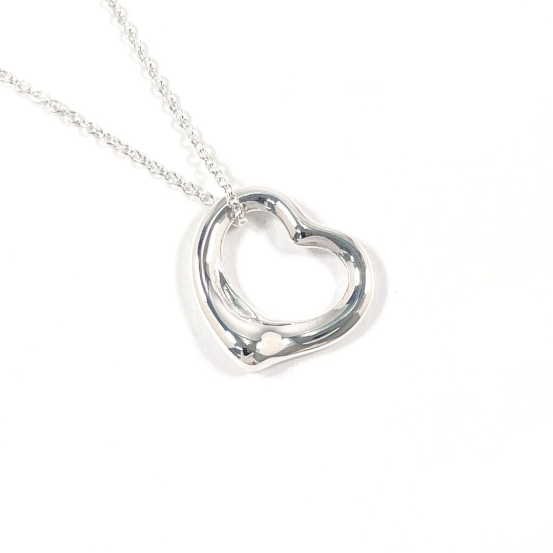 【日本直送 二手美品】蒂芙尼 TIFFANY&Co. 项链 镂空心型 艾尔莎．佩瑞蒂 银 925 饰品 - 项链 - 纯银 银色