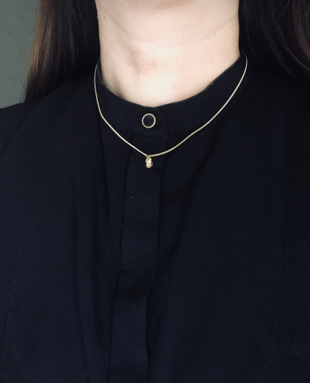 Citrine necklace and earring - 项链 - 其他金属 黄色