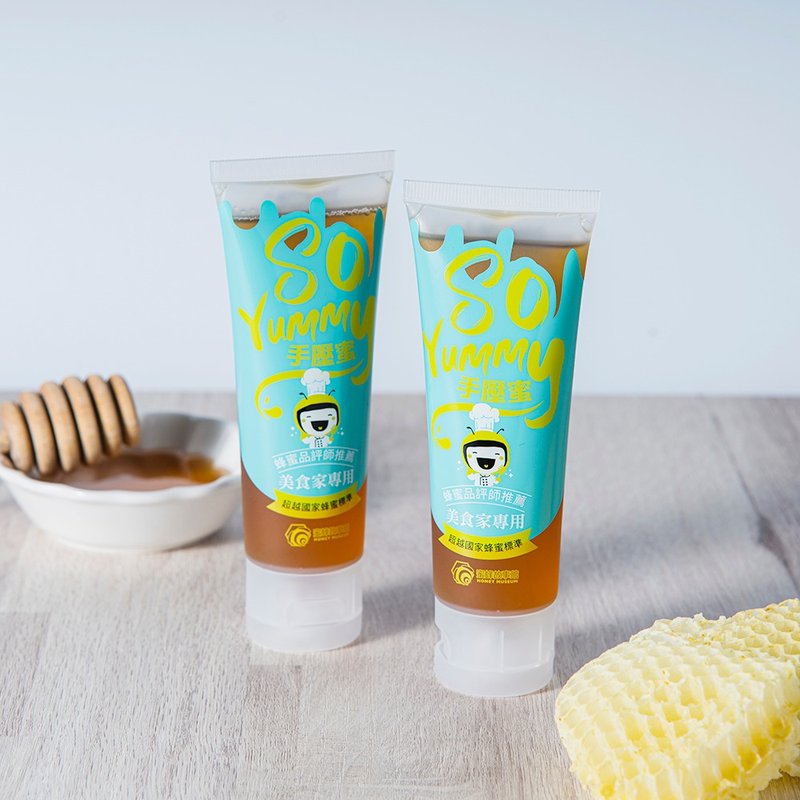 蜜蜂故事馆 So Yummy 手压蜜 - 蜂蜜/黑糖 - 新鲜食材 黄色