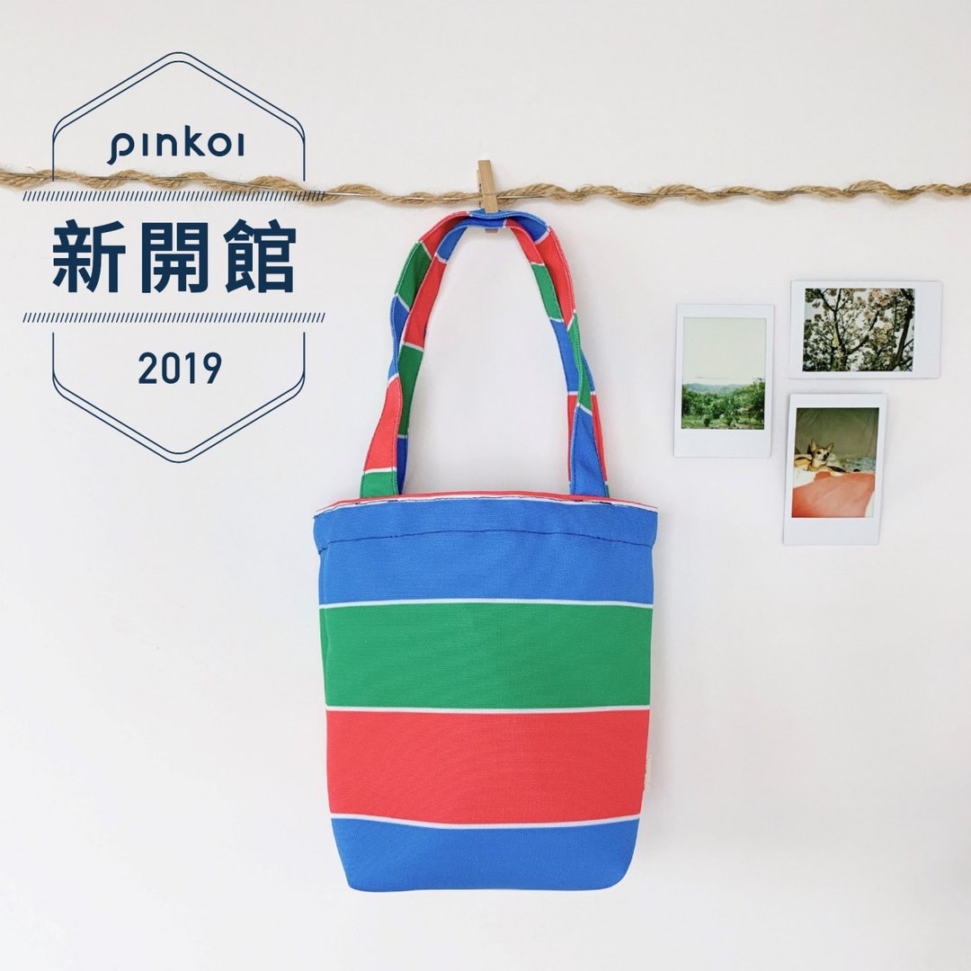 防泼水万用环保饮料提袋-阿嬷复古怀旧款 - 手提包/手提袋 - 聚酯纤维 多色