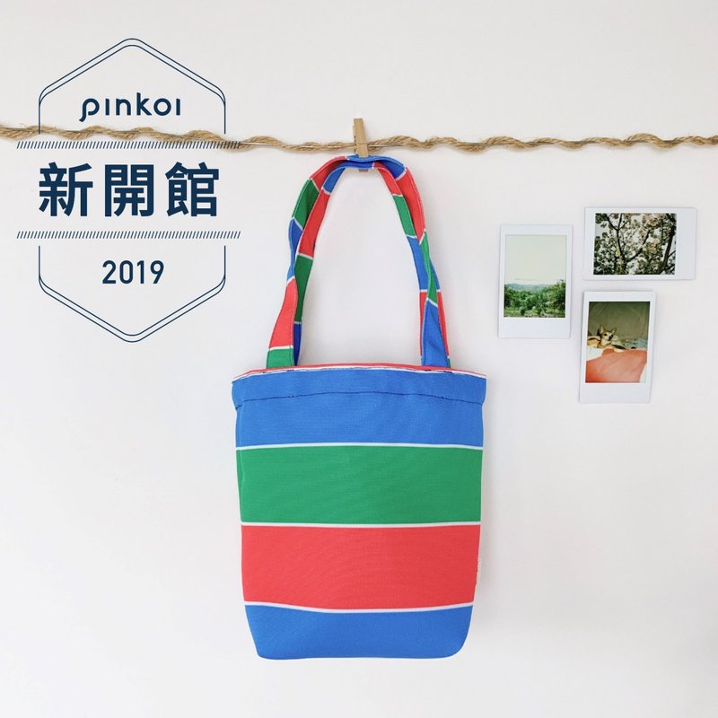 防泼水万用环保饮料提袋-阿嬷复古怀旧款 - 手提包/手提袋 - 聚酯纤维 多色