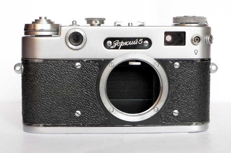 Zorki 5 body USSR rangefinder 35mm film camera KMZ M39 LTM mount late type - 相机 - 其他金属 银色