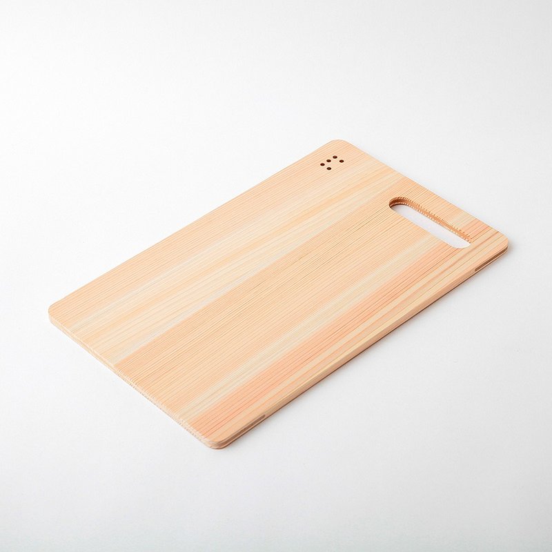 日本FORMLADY 小泉诚 ambai X 土佐龙日制四万十桧木砧板-长方形M - 托盘/砧板 - 木头 黄色