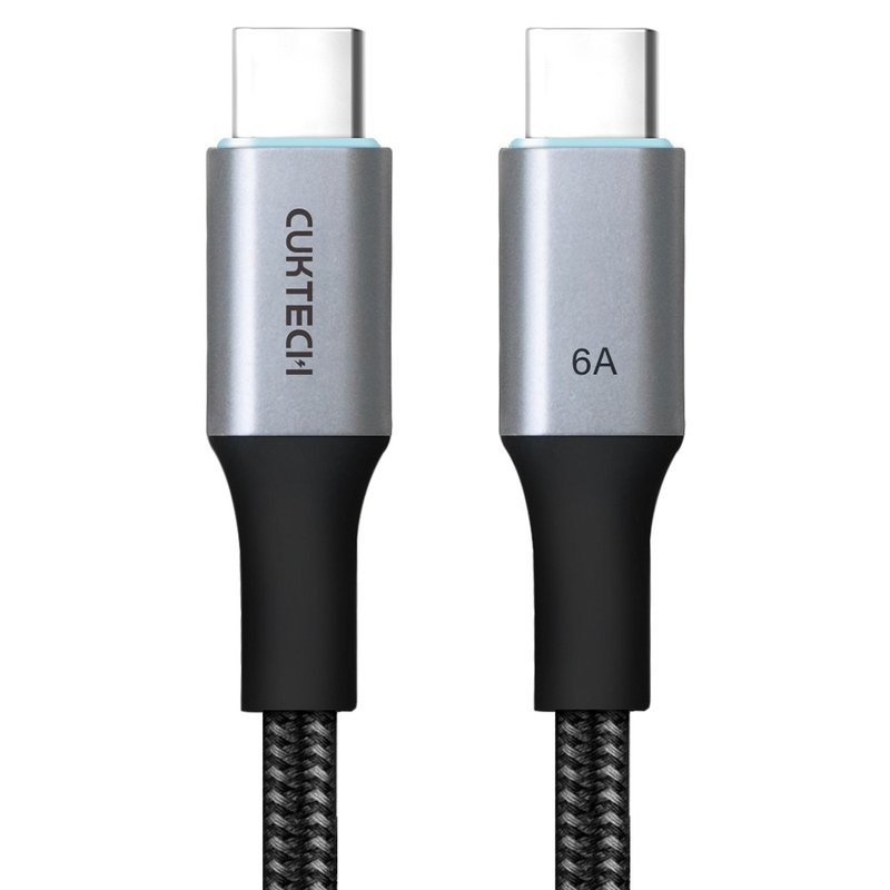 CUKTECH 酷态科 磁吸收纳编织充电传输线 CMC615 E-Marker Type-C - 充电宝/传输线 - 其他材质 黑色