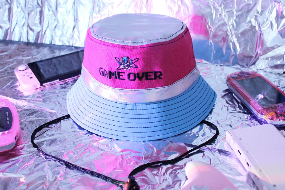 GAME OVER 渔夫帽 - 帽子 - 聚酯纤维 多色