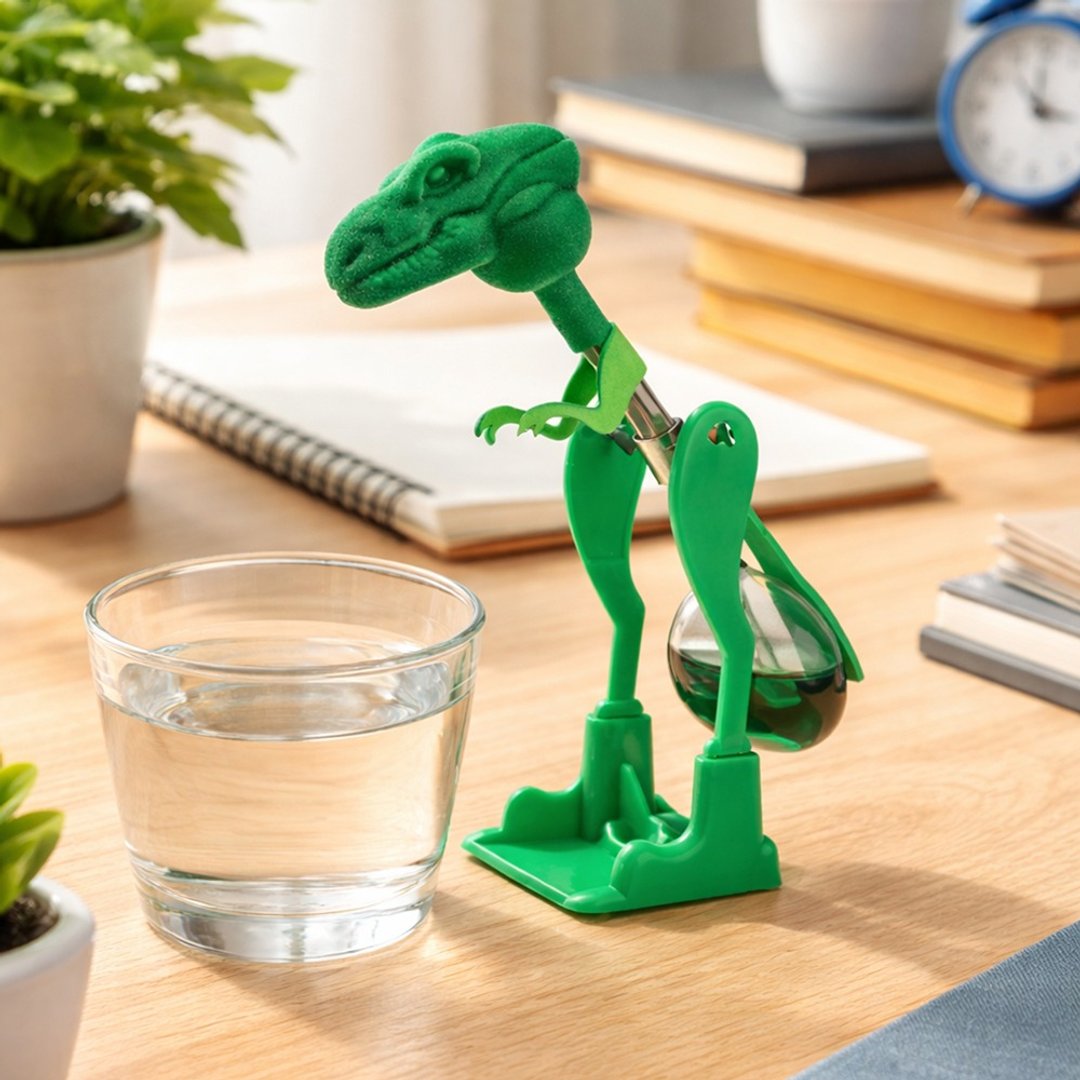 Dino 恐龙造型喝水鸟 - 桌游/玩具 - 塑料 白色