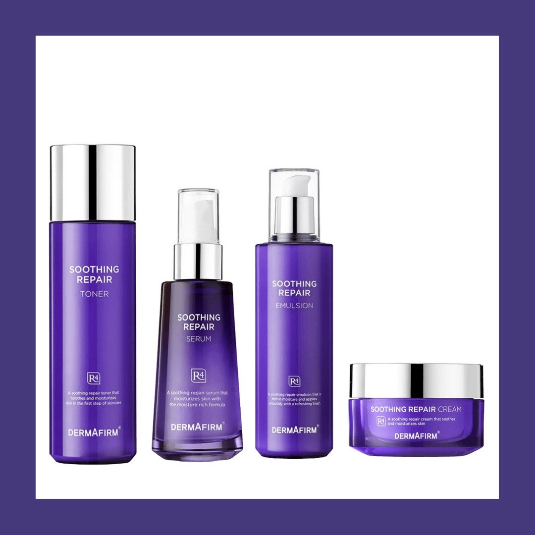 【Dermafirm】R4 紫苏保湿修护组合 (四件组) - 旅行套装 - 其他材质 