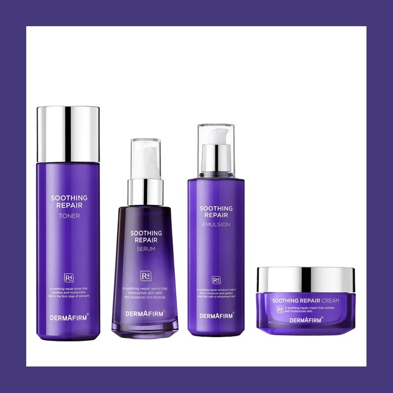 【Dermafirm】R4 紫苏保湿修护组合 (四件组) - 旅行套装 - 其他材质 